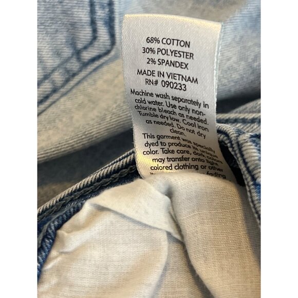 PacSun Men’s 32x32 Slim Taper Fit Jeans Blue Light Wash Stretch Denim Mid Rise - Picture 12 of 13